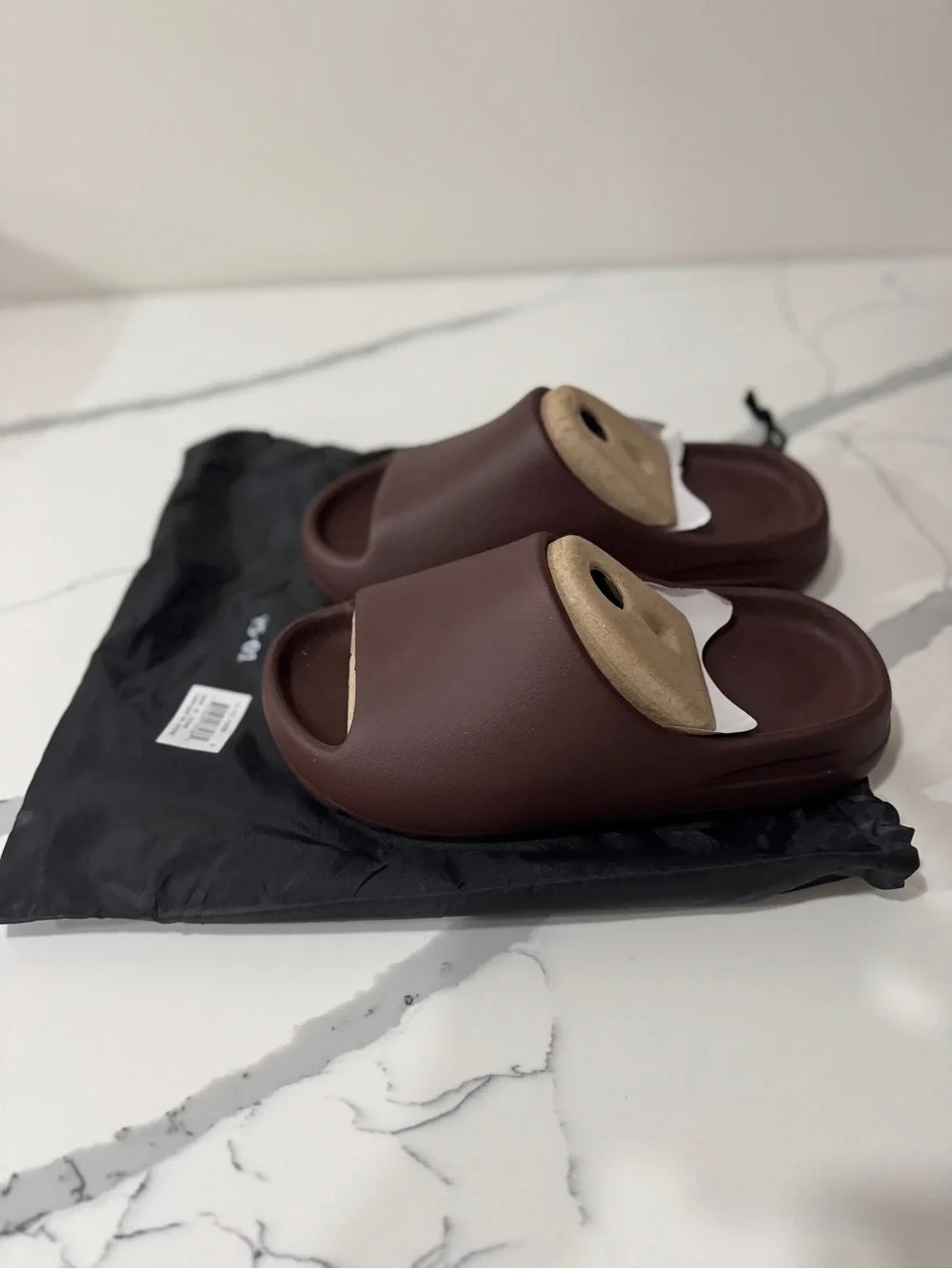 Brown Slide Sandals YS-01